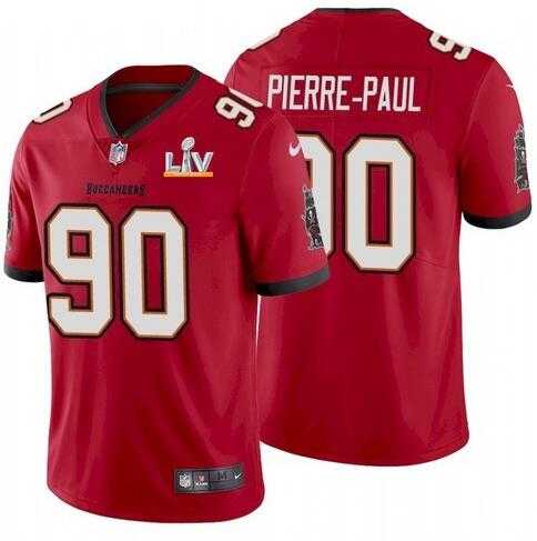 Nike Men & Women & Youth Buccaneers 90 Jason Pierre-Paul Red 2021 Super Bowl LV Vapor Untouchable Limited Jersey,We sell and wholesale Nike Men & Women & Youth Buccaneers 90 Jason Pierre-Paul Red 2021 Super Bowl LV Vapor Untouchable Limited Jersey on line form chian!